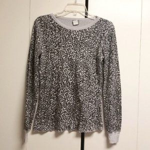 Daytrip Animal Leopard Print Thermal Layering Tee